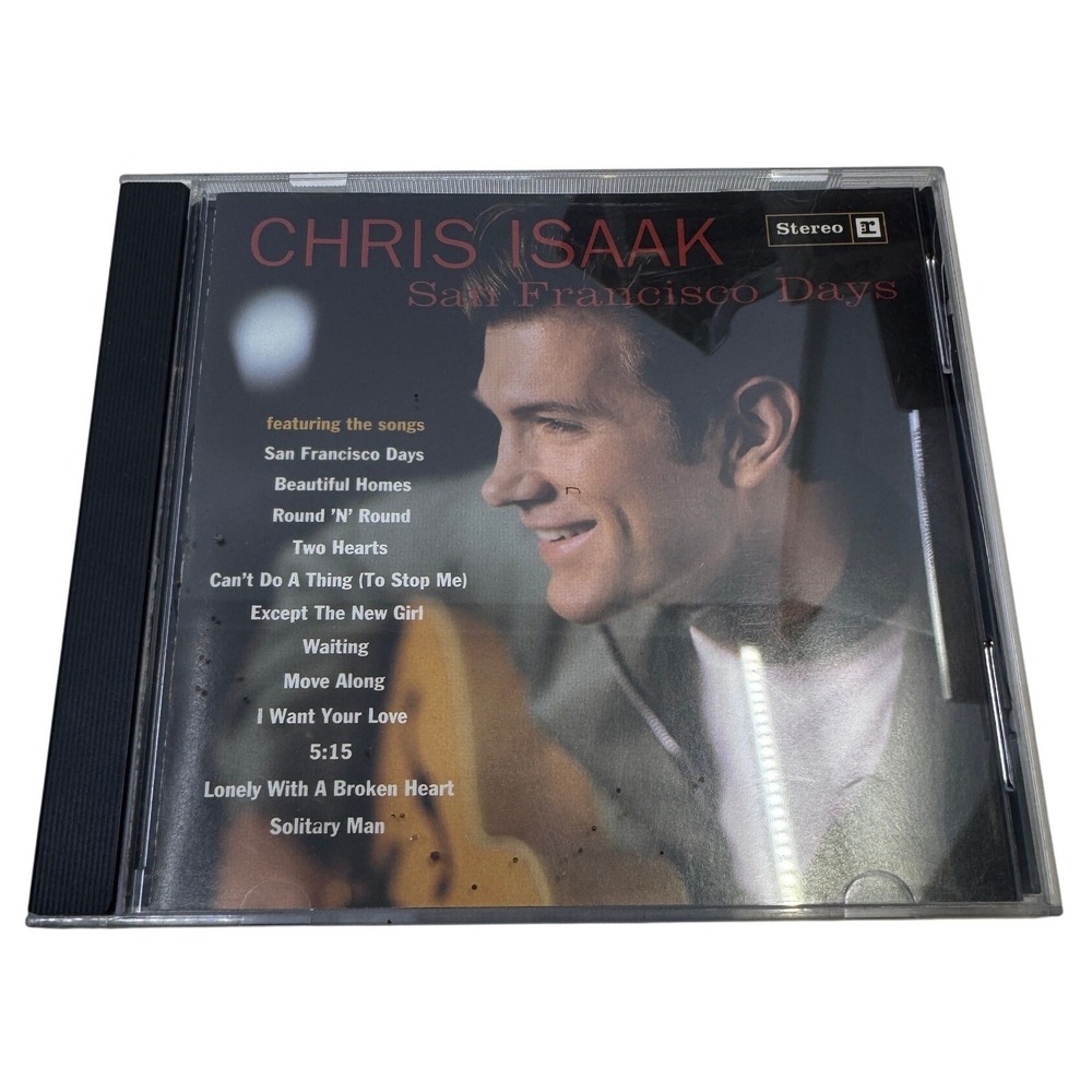 Chris Isaak San Francisco Days CD 1993 Reprise Records 9 45116-2 Rock Pop Music